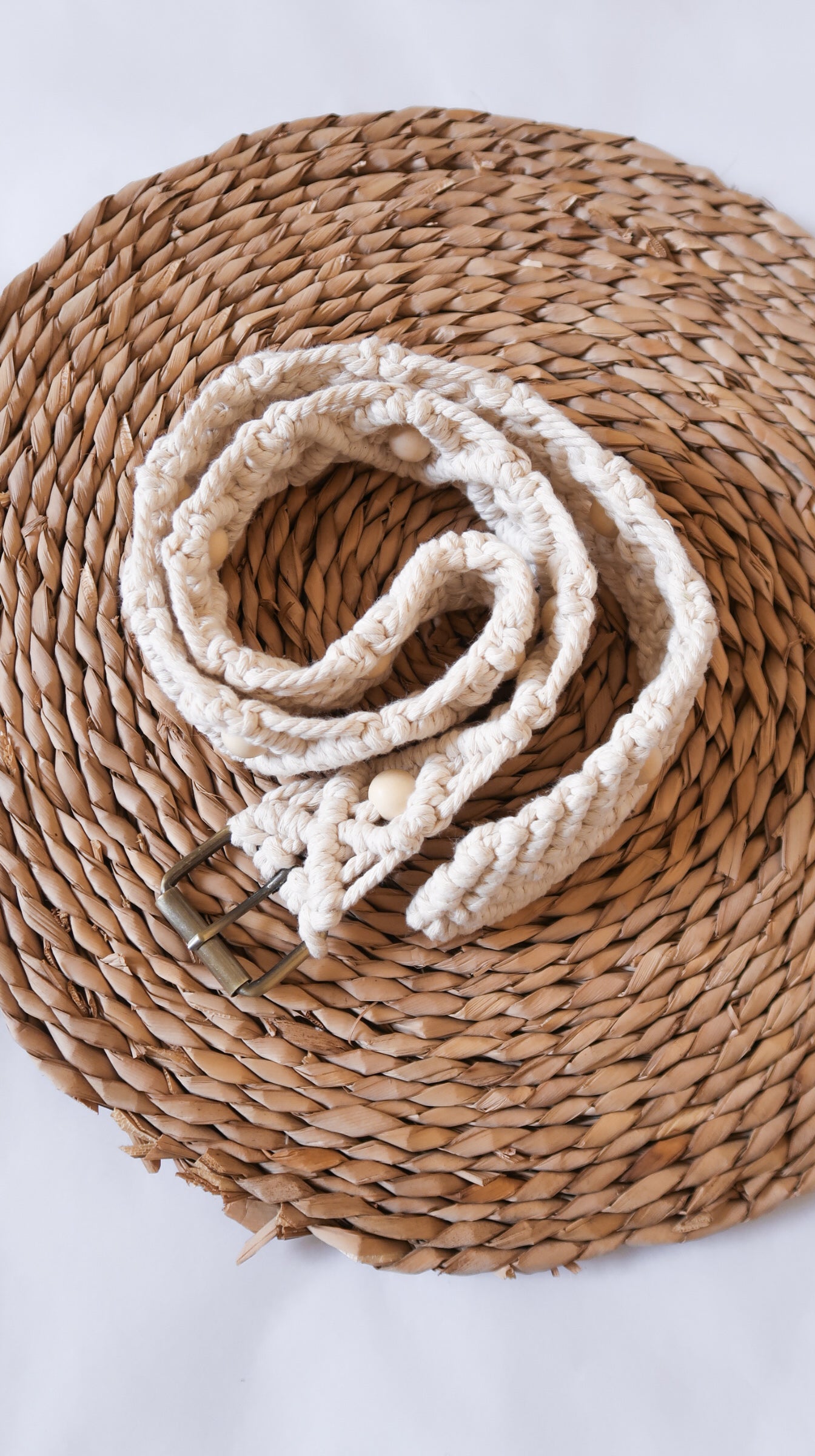 Ceinture macramé