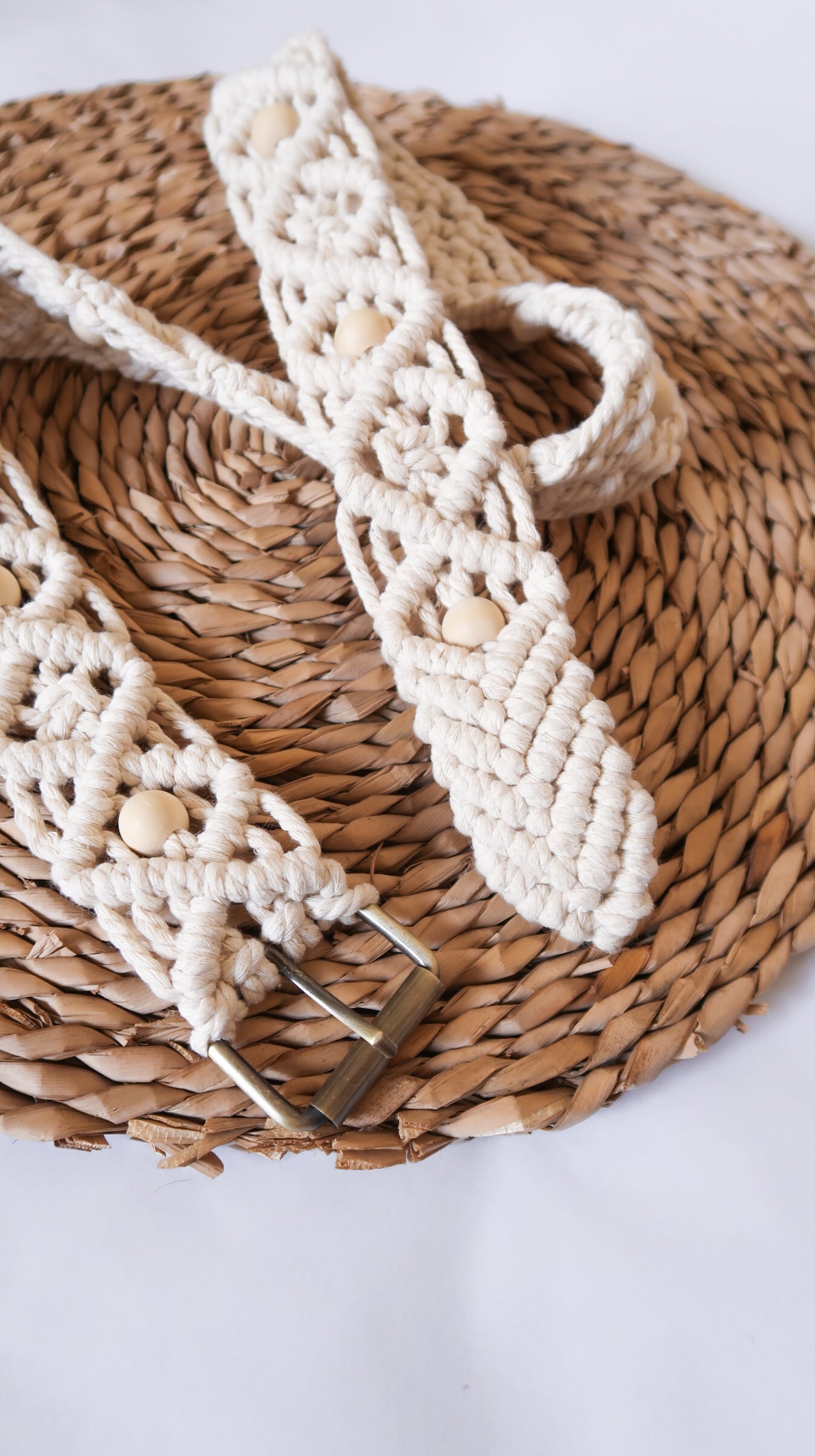 Pass tutoriel: Ma ceinture macramé