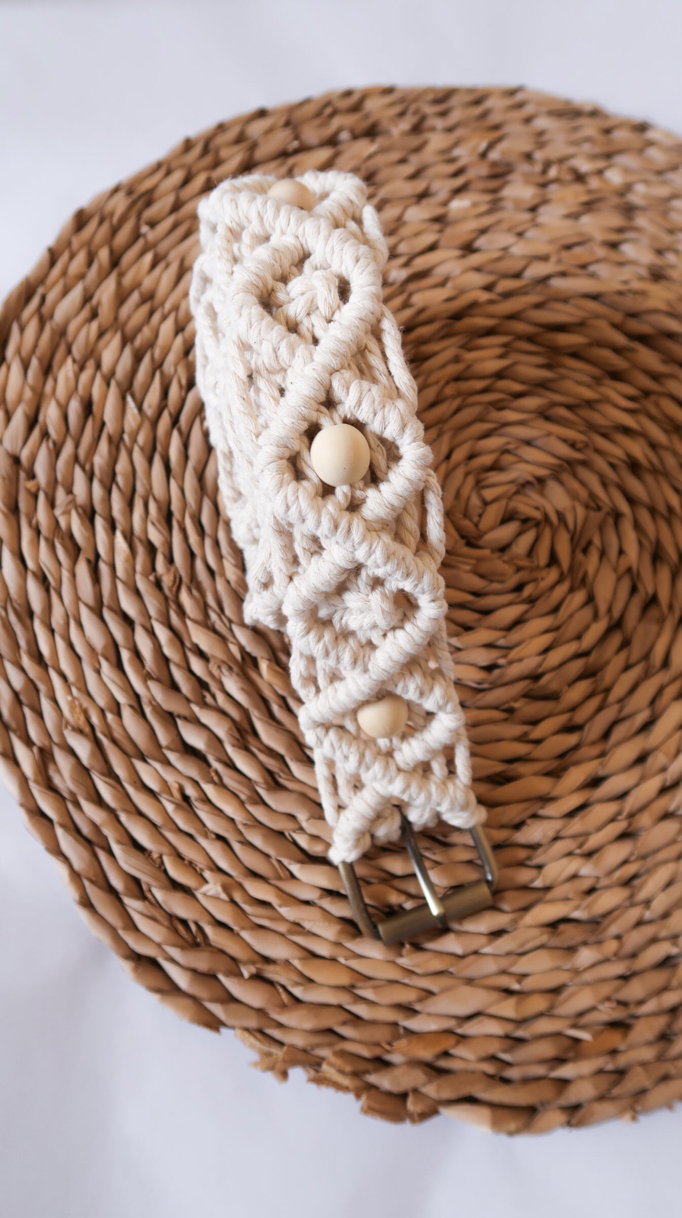 Ceinture macramé