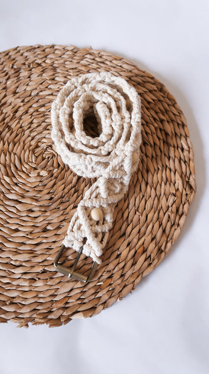 Ceinture macramé